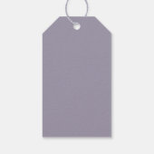 Wedding Gift Tags "Delicate irises" Cadeaulabel (Achterkant)