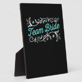 Wedding Gift | Team Bride Fotoplaat (Zijkant)