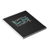 Wedding Gift | Team Bride Notitieblok (Schuin)