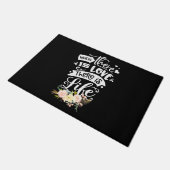 Wedding Gift | There Is Love There Is Life Deurmat (Schuin)