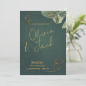 Wedding Giftful Keepsake - Huwelijksfeest Kaart (Staand voorkant)