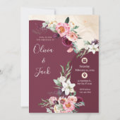 Wedding Giftful Keepsake - Huwelijksfeest Kaart (Voorkant)