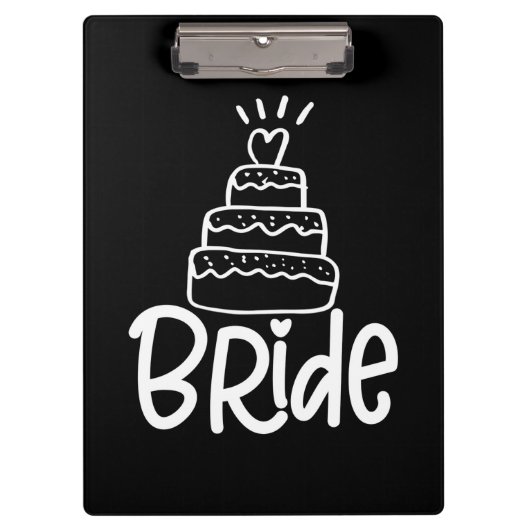 Wedding Gifts | Bride Bachelorette Party Klembord (Voorkant)