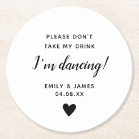 Wedding Glass Topper Script Love Heart