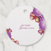 Wedding Gold Folie Favoriet Tag (Achterkant)