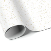 Wedding Gold Glitter Cadeaupapier (Rol Hoek)