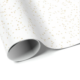 Wedding Gold Glitter Cadeaupapier
