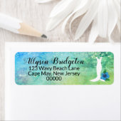 Wedding Gown Beach Thed Vrijgezellenfeest Etiket (Insitu)