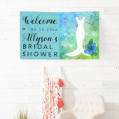 Wedding Gown Beach Thed Vrijgezellenfeest Spandoek (Insitu)