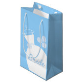 Wedding Gown Blue Bride klein Cadeauzakje (Voorkant Gekanteld)