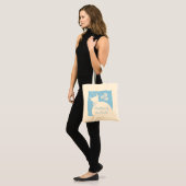 Wedding Gown Blue 'Moeder van de Bride' Tote Bag (Voorkant (model))