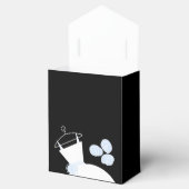 Wedding Gown Blue Names Black tent Bedankdoosjes (Geopend)