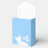 Wedding Gown Blue Names tent Bedankdoosjes (Geopend)