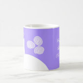 Wedding Gown Paars "Moeder van de Bride" Koffiemok (Center)