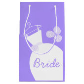 Wedding Gown Paarse Bride small Klein Cadeauzakje (Voorkant)