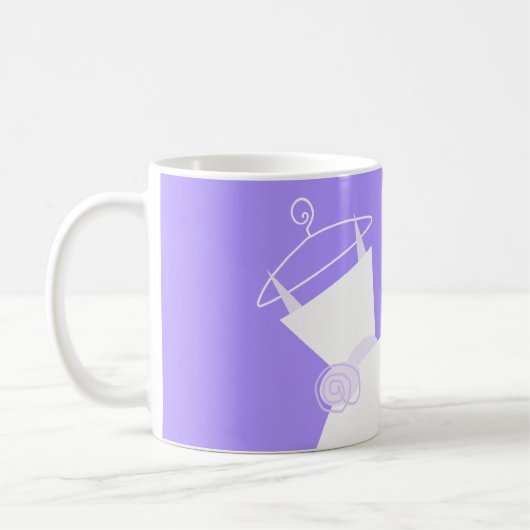 Wedding Gown Paarse mok (Links)