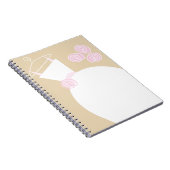 Wedding Gown Pink Beige Notitieboek (Rechterzijde)