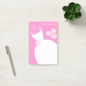 Wedding Gown Pink-tekst na het bericht Post-it® Notes (Kantoor)