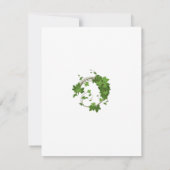 WEDDING Green Ivy Floral (Achterkant)