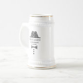 Wedding Groomsman Bierpul (Voorkant links)