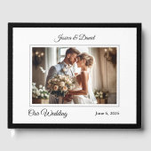 Wedding guest book gastenboek (Voorkant)