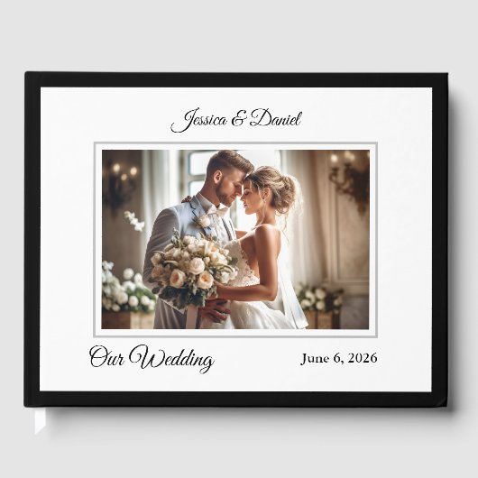 Wedding     guest book gastenboek (Voorkant)