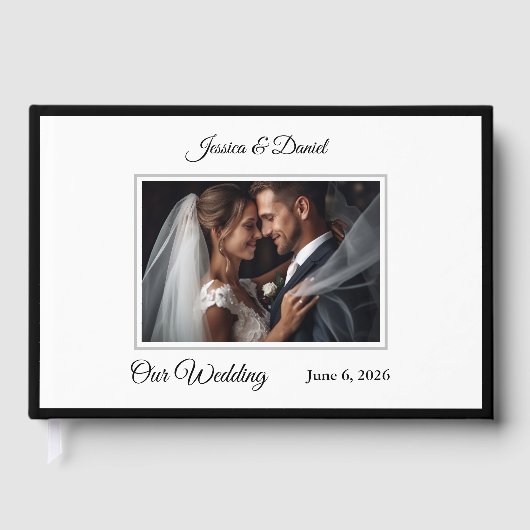 Wedding     guest book gastenboek (Voorkant)