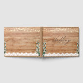 Wedding Guest book Rustic Theme Gastenboek (Volledig)
