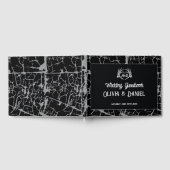 Wedding Guest Book Skeleton Hands Heart Gastenboek (Volledig)