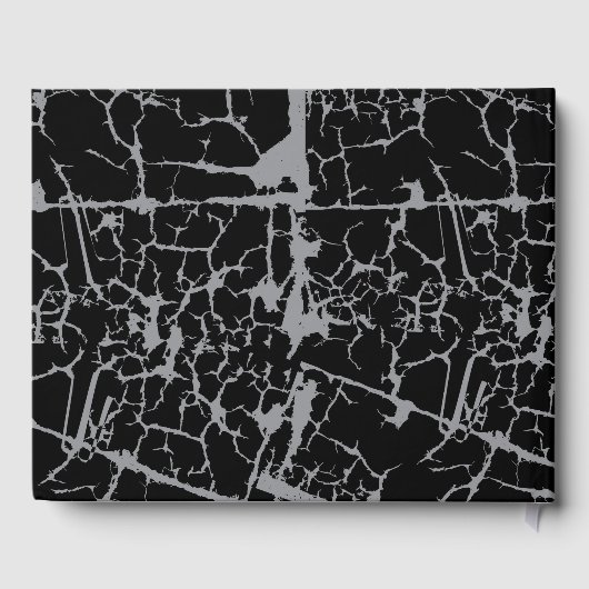 Wedding Guest Book Skeleton Hands Heart Gastenboek (Achterkant)