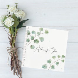 Wedding Guest Book with Eucalyptus Leaves Notitieboek