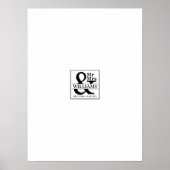 Wedding Guestbook Signature Board - Mr & Mrs. Poster (Voorkant)