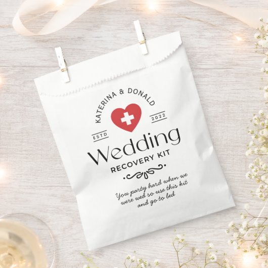 Wedding Hangover Recovery Kit Bedankzakje (Geknipt)