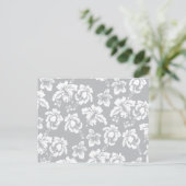 Wedding Hawaiian White Flower Briefkaart (Staand voorkant)