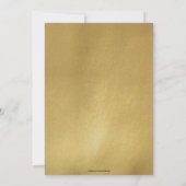 Wedding-Heart Carving Invitation Kaart (Achterkant)