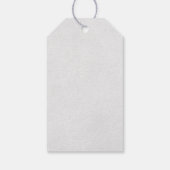 Wedding Heart Ribbon Cadeaulabel (Achterkant)