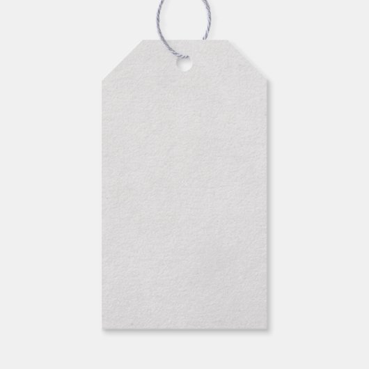 Wedding Heart Ribbon Cadeaulabel (Achterkant)