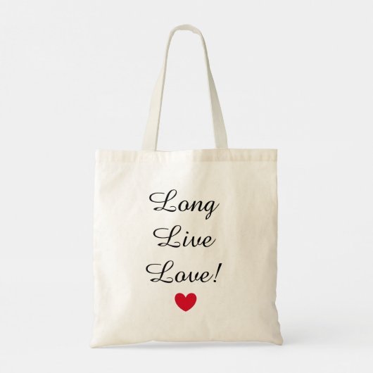 Wedding Hearts - Maid of Honor: Budget Tote Bag (Achterkant)
