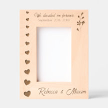 Wedding Hearts We besloten op Forever Custom 4x6