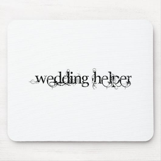 Wedding Helper Muismat (Voorkant)