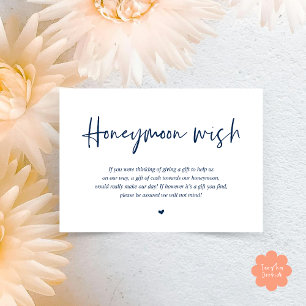 Wedding Honeymoon Wensfonds Cash Informatiekaartje