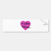 Wedding Hostess Bumpersticker (Voorkant)