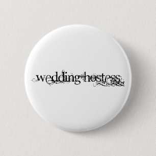 Wedding Hostess Ronde Button 5,7 Cm