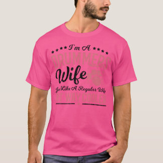 Wedding I'm a Drummers Wife - Drums Gezegden T-shirt