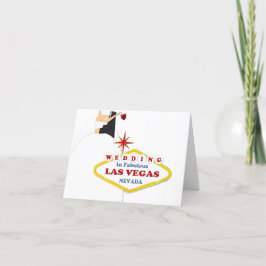 Wedding in Las Vegas Card