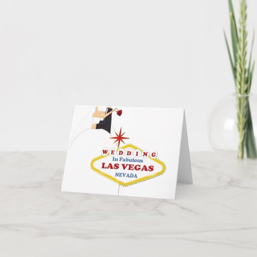 Wedding in Las Vegas Card (Voorkant)