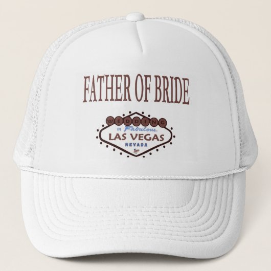 WEDDING in Las Vegas Vader van het Pet van Bride (Voorkant)