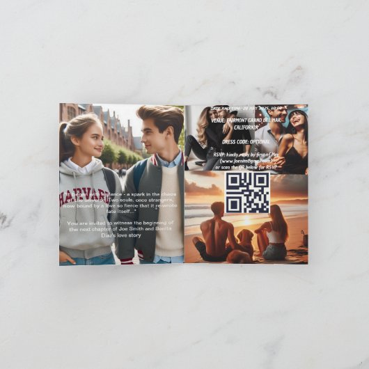 WEDDING INVITATION BEDANKKAART (Binnen)