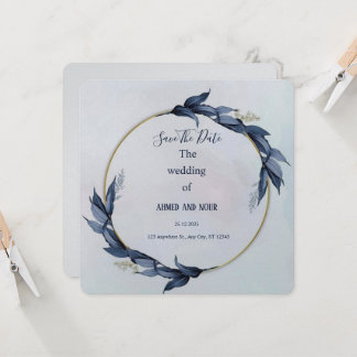 Wedding invitation card