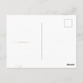 Wedding invitation card  briefkaart (Achterkant)